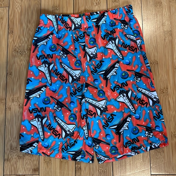 NWT New Size 6/7 Boys NASA 3 piece pajama set. T-shirt, Tank Top and Shorts. - Picture 4 of 6